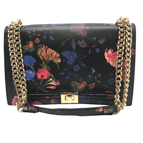 I.N.C. International Concepts Midnight Flower Ajae Flap Crossbody - Picture 1 of 11